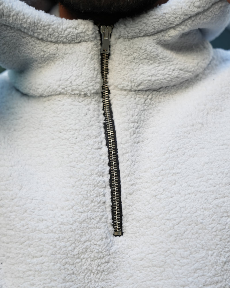 COUNTER SHERPA HOODIE - ICE