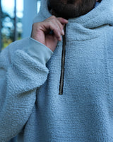 RILEY SHERPA HOODIE - FOSSIL