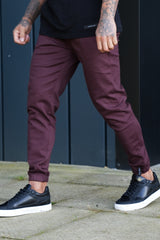 TORRES TROUSERS - BURGUNDY