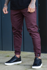 TORRES TROUSERS - BURGUNDY