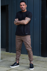 CYRUS TROUSERS - BROWN