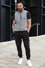 ARGUS SHERPA GILET - STEEL