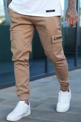 VEX CARGO TROUSERS - SAND