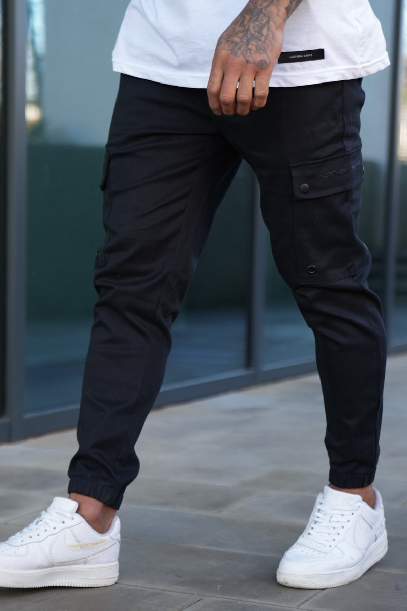 CASSON CARGO TROUSERS - NAVY