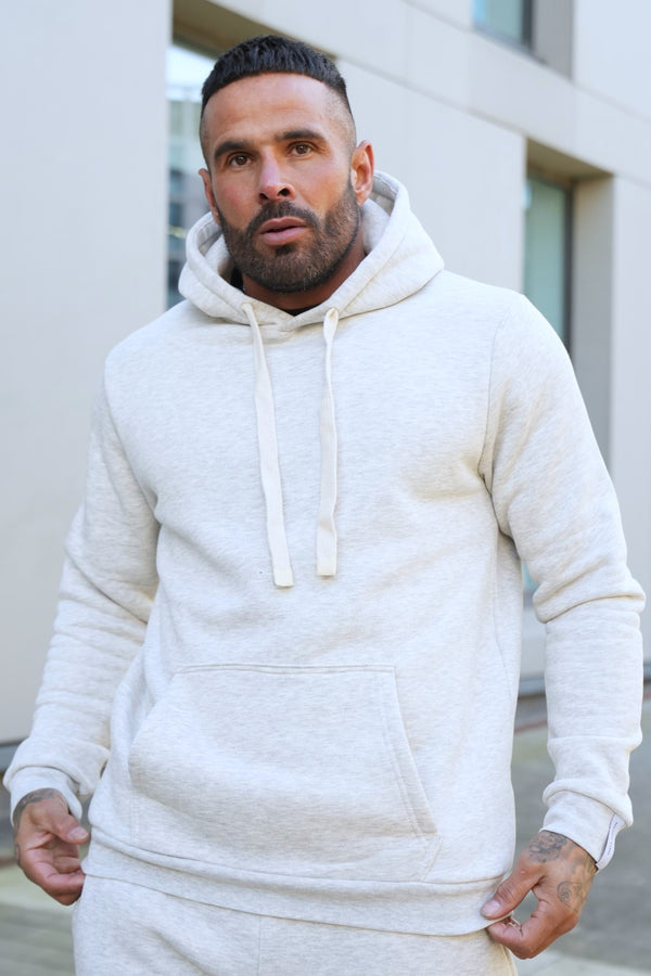 JENSEN HOODIE - ICE MARL