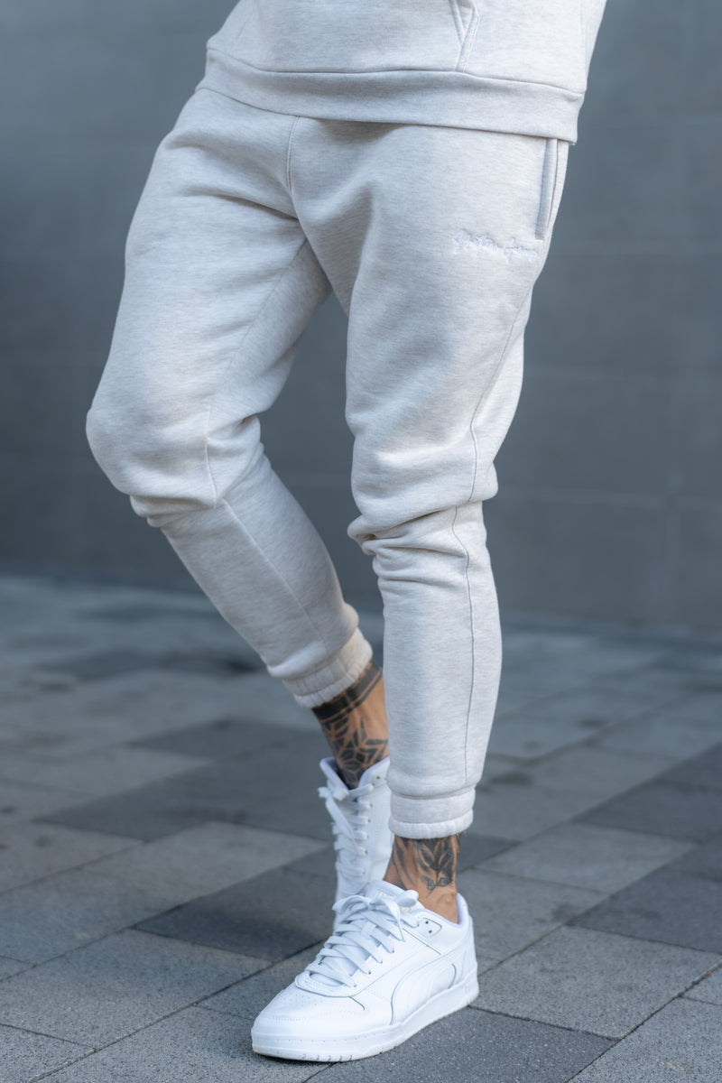 PELTER JOGGERS - STONE MARL