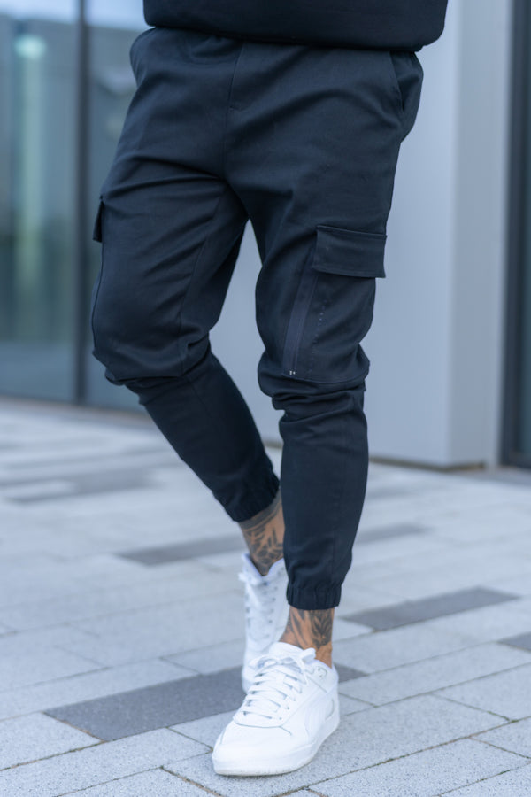 SAINTE CARGO TROUSERS - NAVY