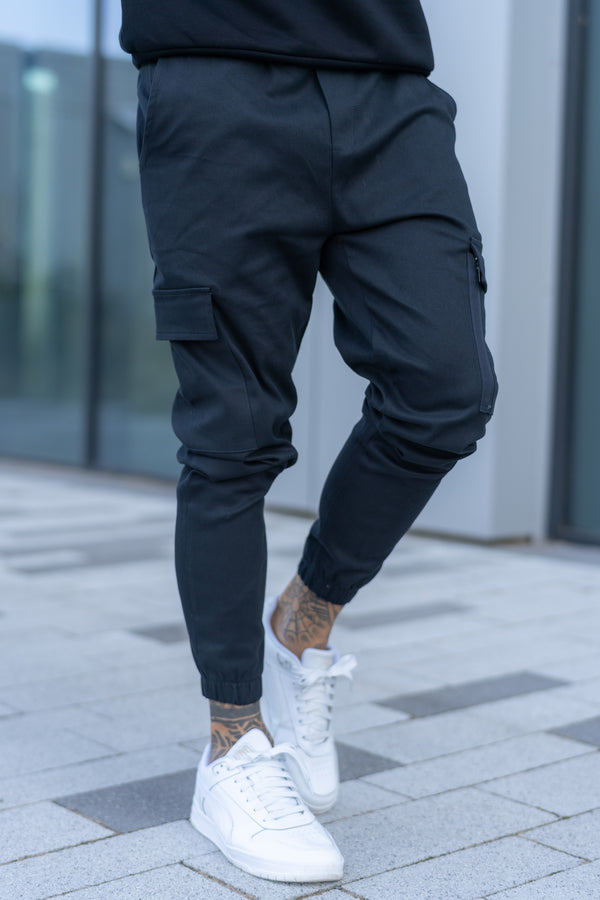 SAINTE CARGO TROUSERS - NAVY