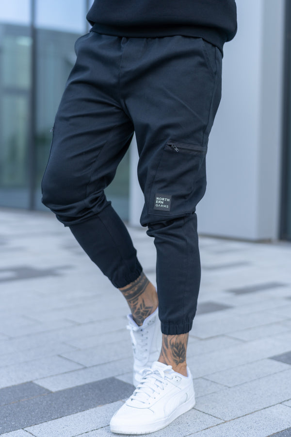 RUBEN CARGO TROUSERS - NAVY