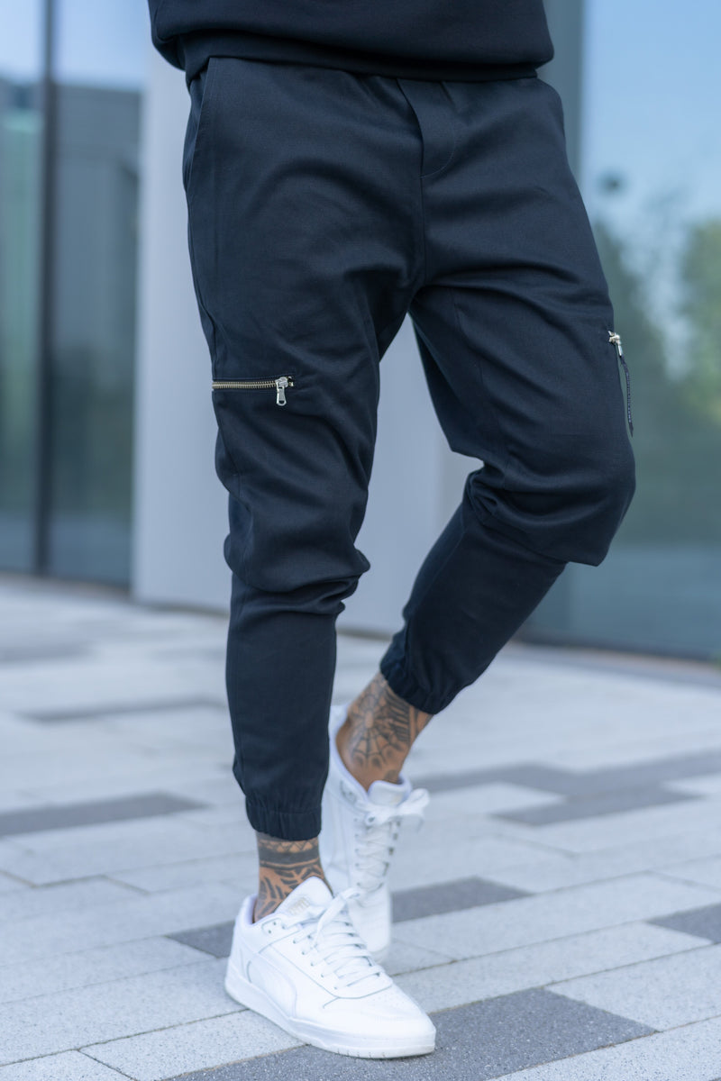 TALON CARGO TROUSERS - NAVY