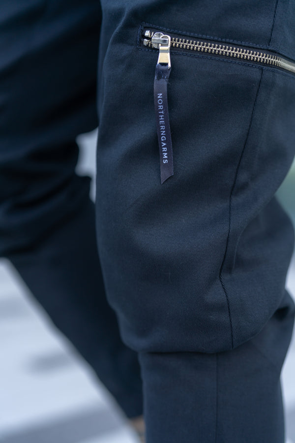 TALON CARGO TROUSERS - NAVY