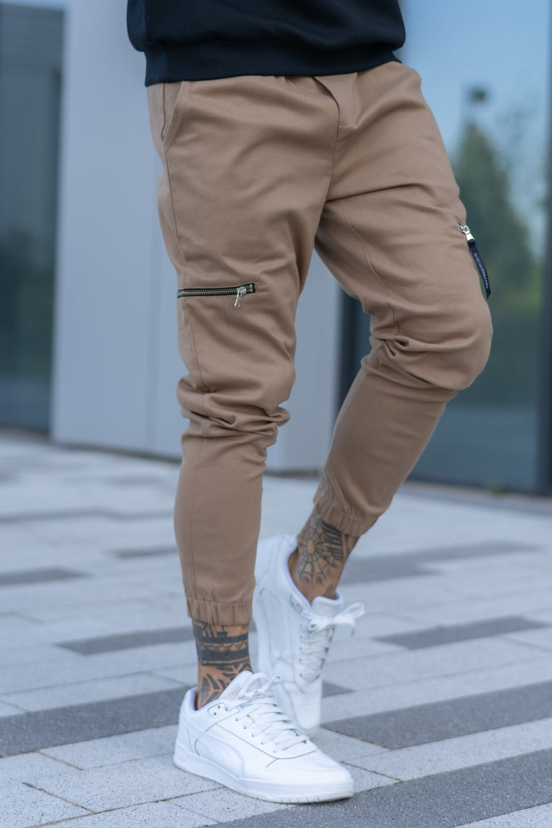 TALON CARGO TROUSERS - SAND