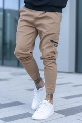 LESTER CARGO TROUSERS - SAND