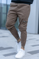 DRIVER CARGO TROUSERS - BROWN