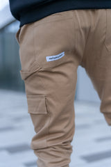 NEVADA CARPENTER CARGO TROUSERS - SAND