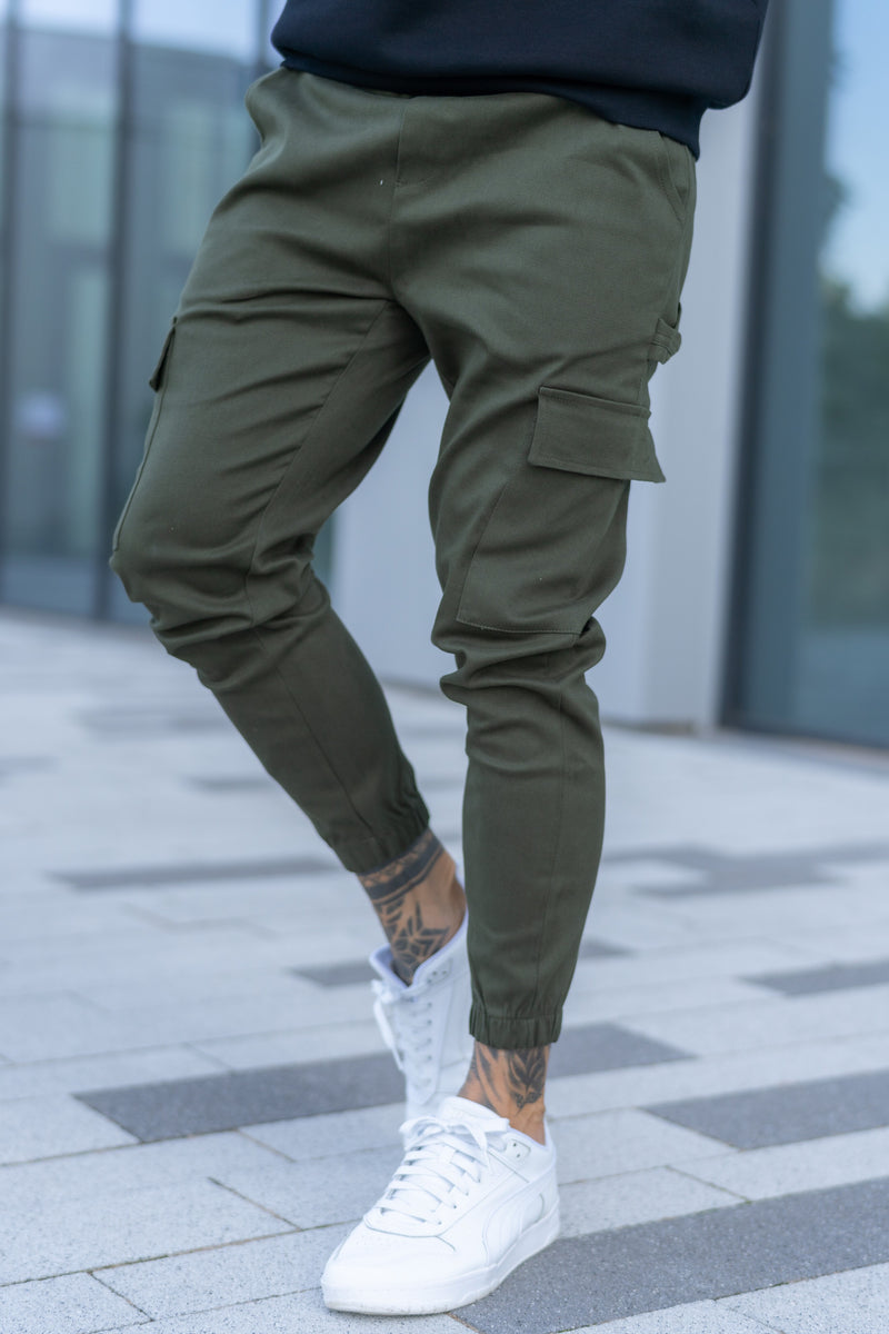 NEVADA CARPENTER CARGO TROUSERS - KHAKI