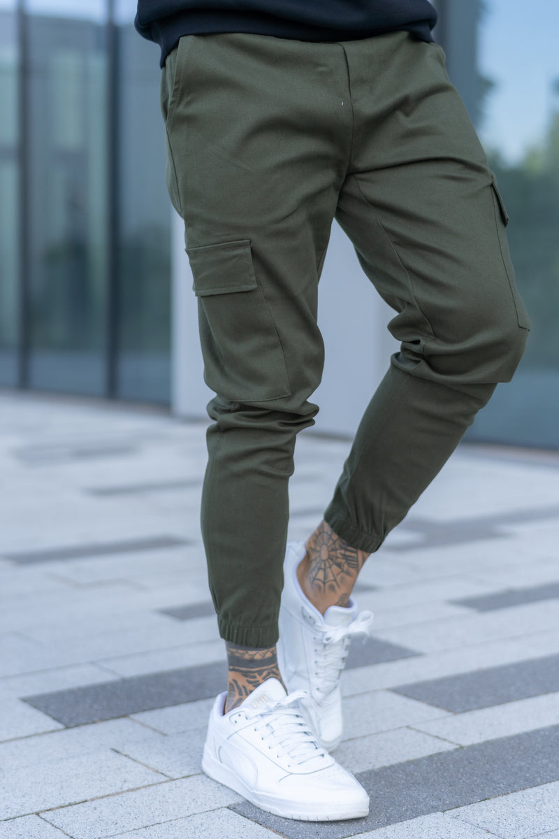 NEVADA CARPENTER CARGO TROUSERS - KHAKI