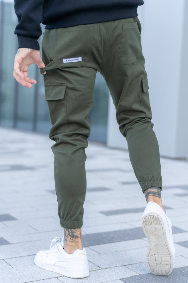 NEVADA CARPENTER CARGO TROUSERS - KHAKI