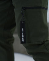 JACOB CARGO TROUSERS - BLACK