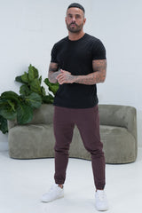 TORRES TROUSERS - BURGUNDY