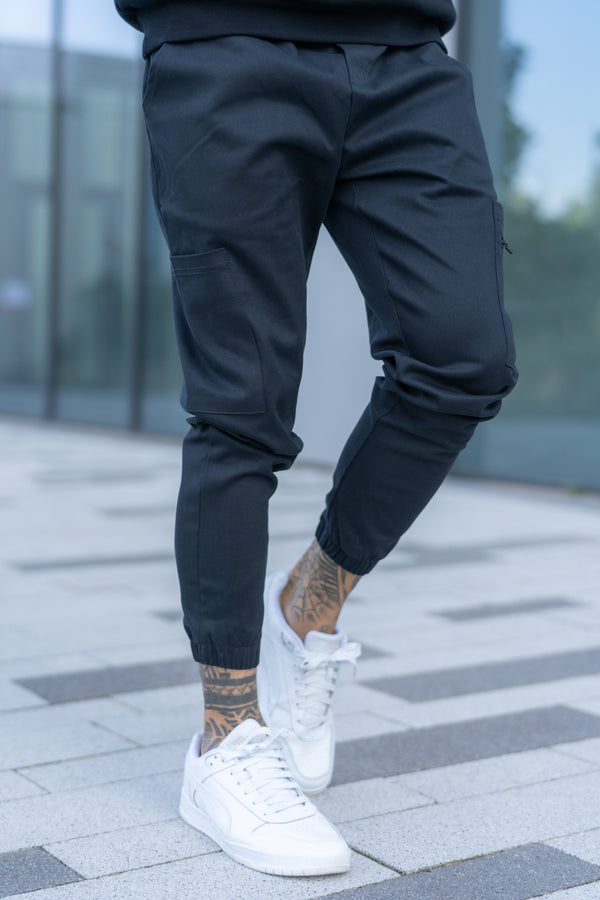 LESTER CARGO TROUSERS - NAVY