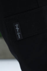 SOTO CARGO TROUSERS - BLACK