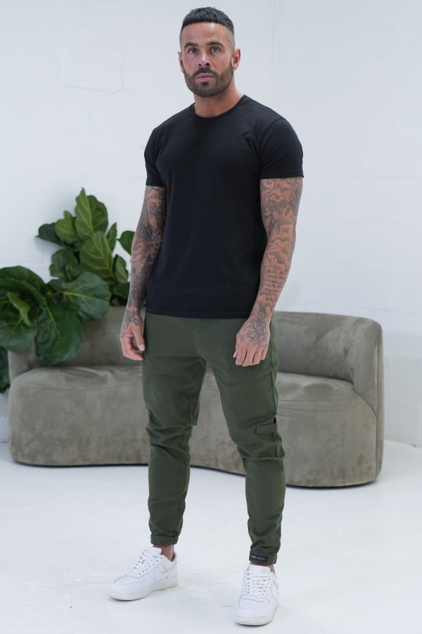 SUTTON TROUSERS - KHAKI