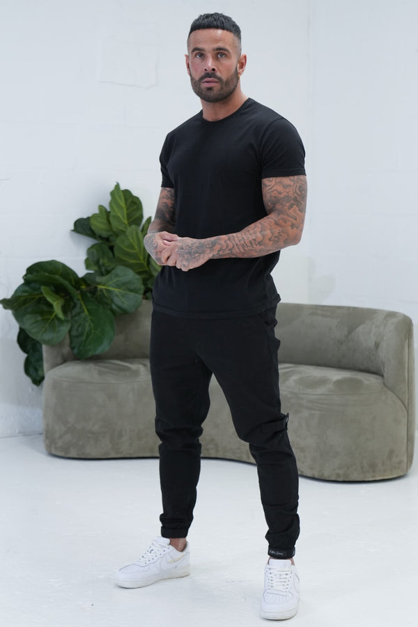 SUTTON TROUSERS - BLACK