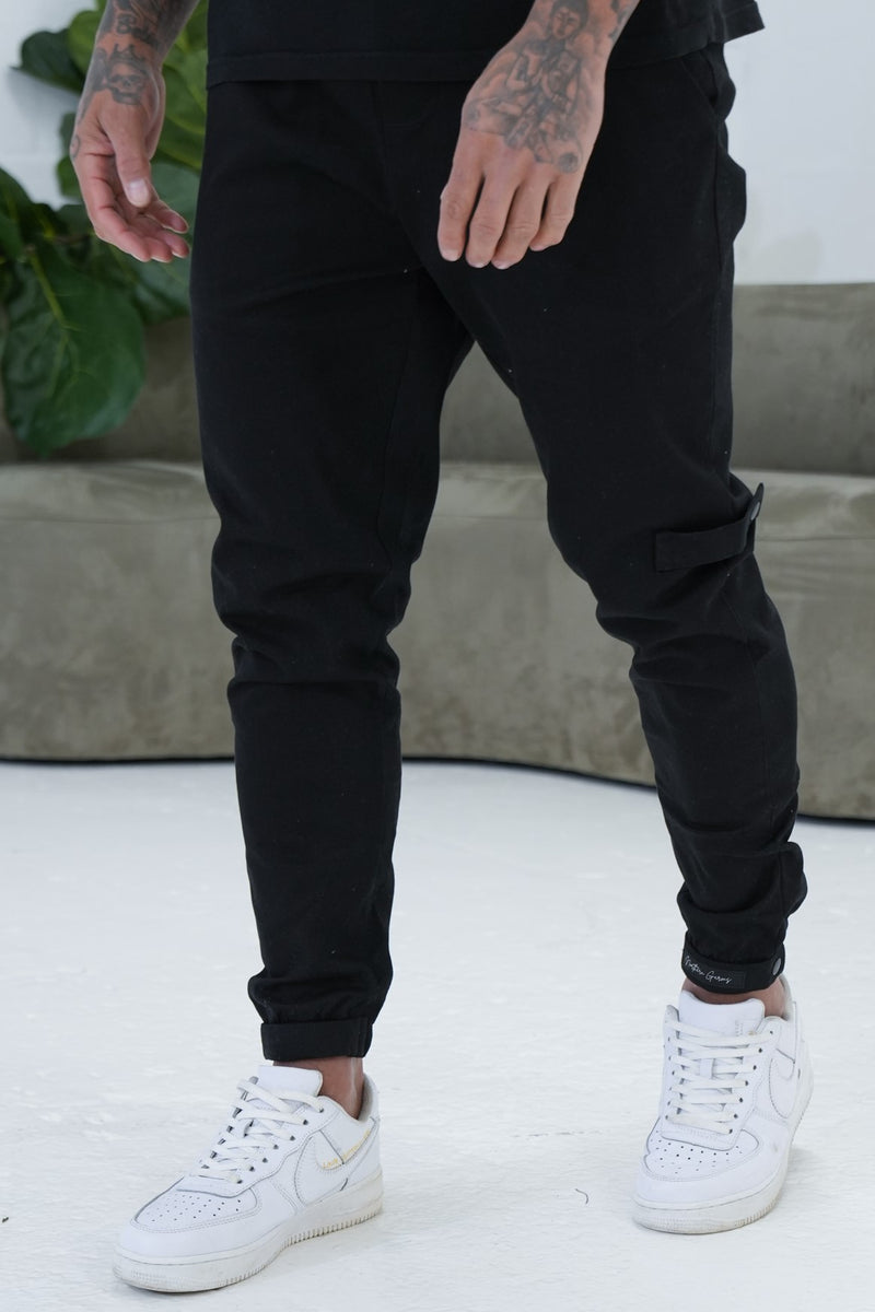 SUTTON TROUSERS - BLACK