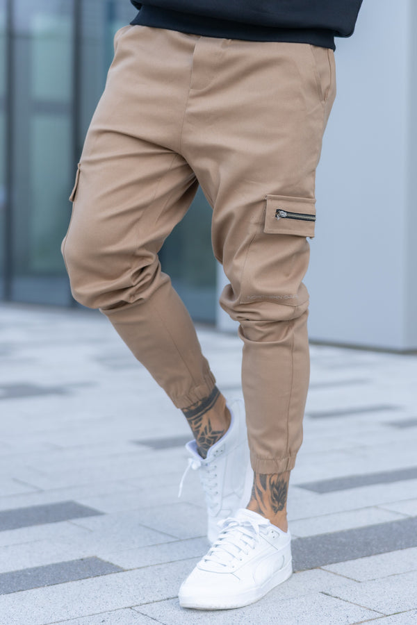 VEX CARGO TROUSERS - SAND