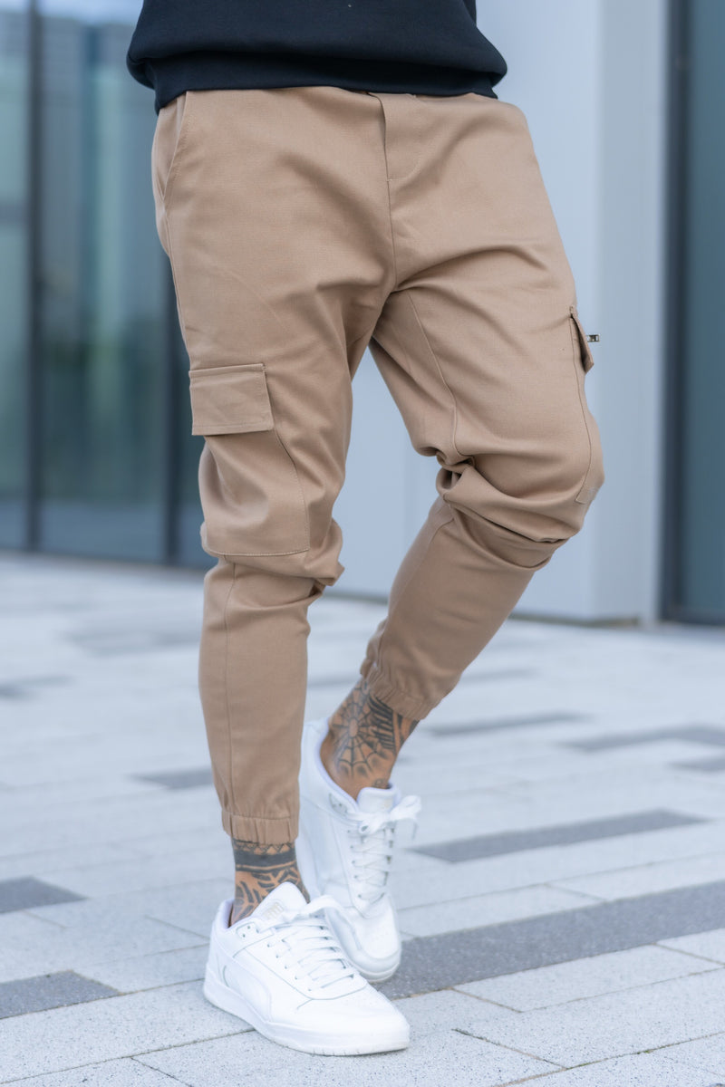 VEX CARGO TROUSERS - SAND