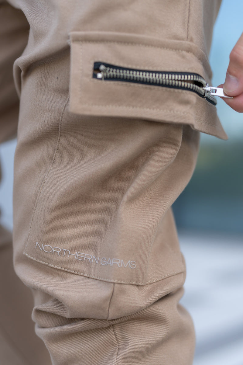 VEX CARGO TROUSERS - SAND