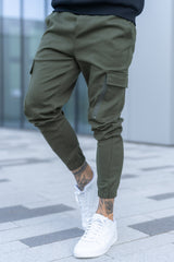 SAINTE CARGO TROUSERS - KHAKI