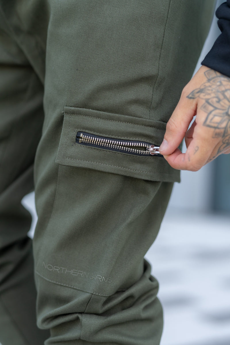 VEX CARGO TROUSERS - KHAKI