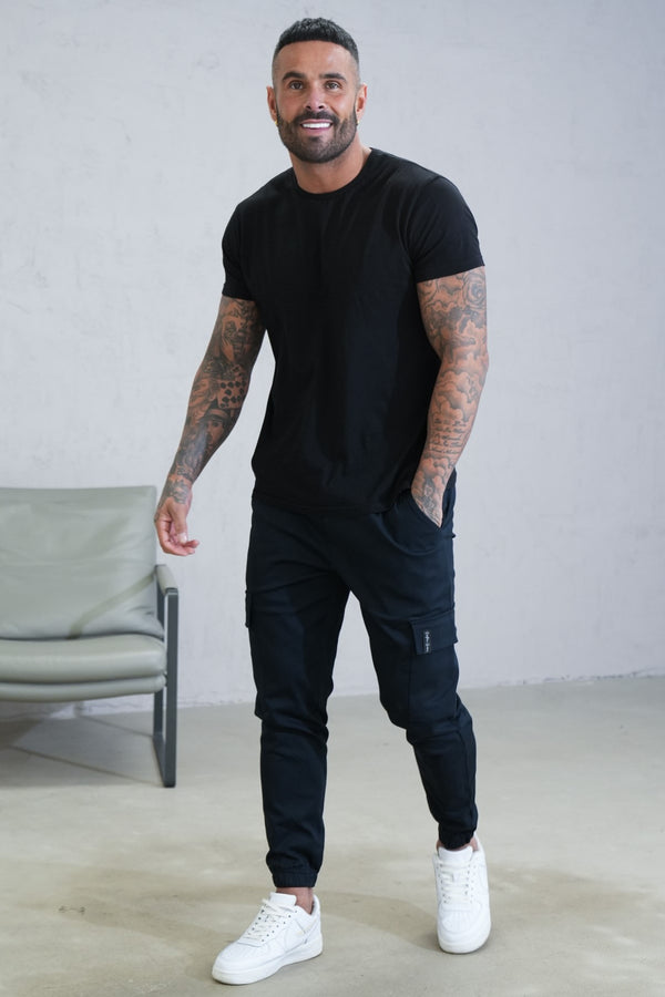 SOTO CARGO TROUSERS - NAVY