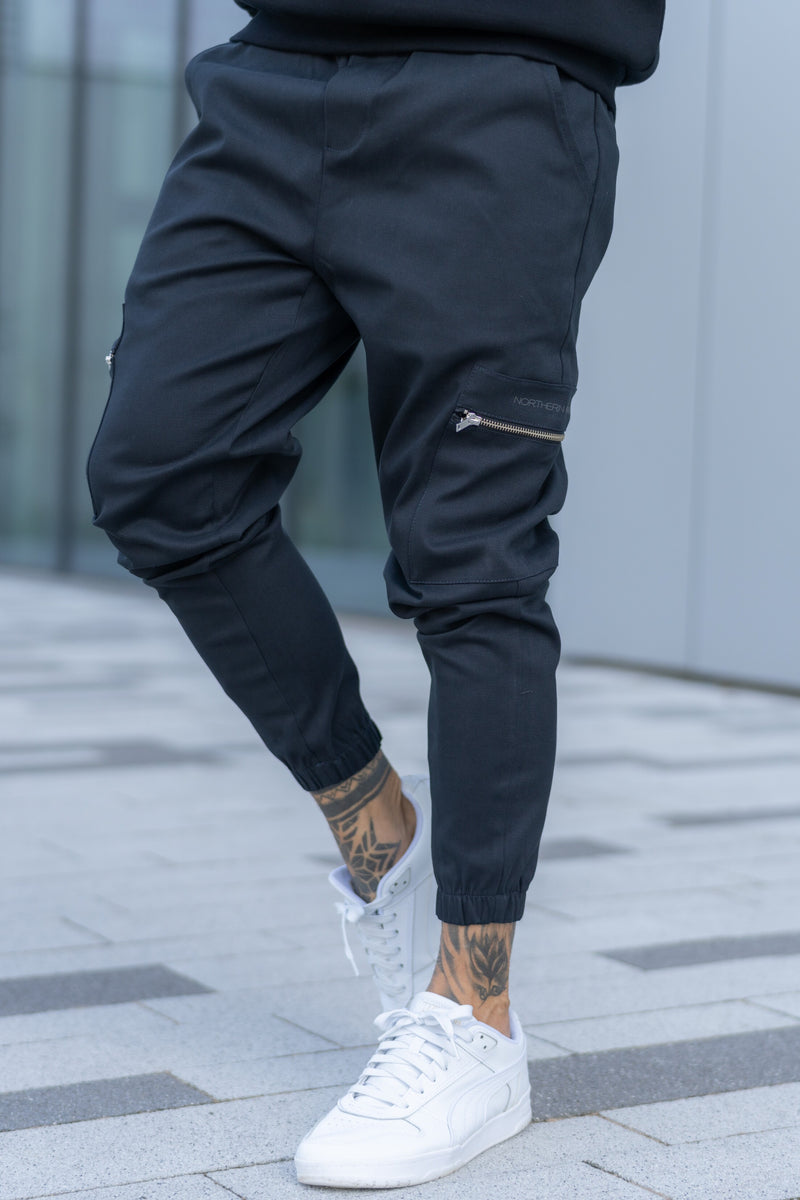 DRIVER CARGO TROUSERS - NAVY