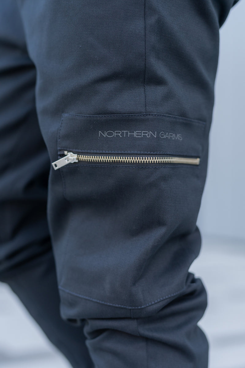 DRIVER CARGO TROUSERS - NAVY