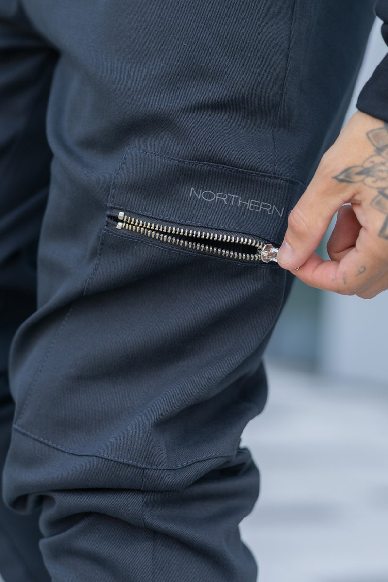 DRIVER CARGO TROUSERS - NAVY