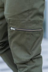 DRIVER CARGO TROUSERS - KHAKI