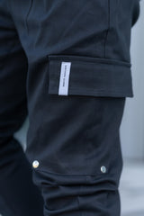 FAYDE CARGO TROUSERS - NAVY