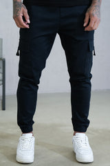 CANNON CARGO TROUSERS - NAVY