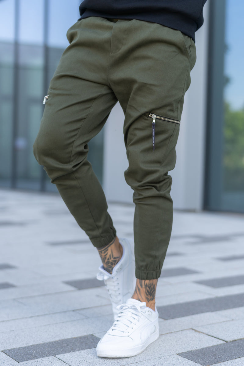 TALON CARGO TROUSERS - KHAKI