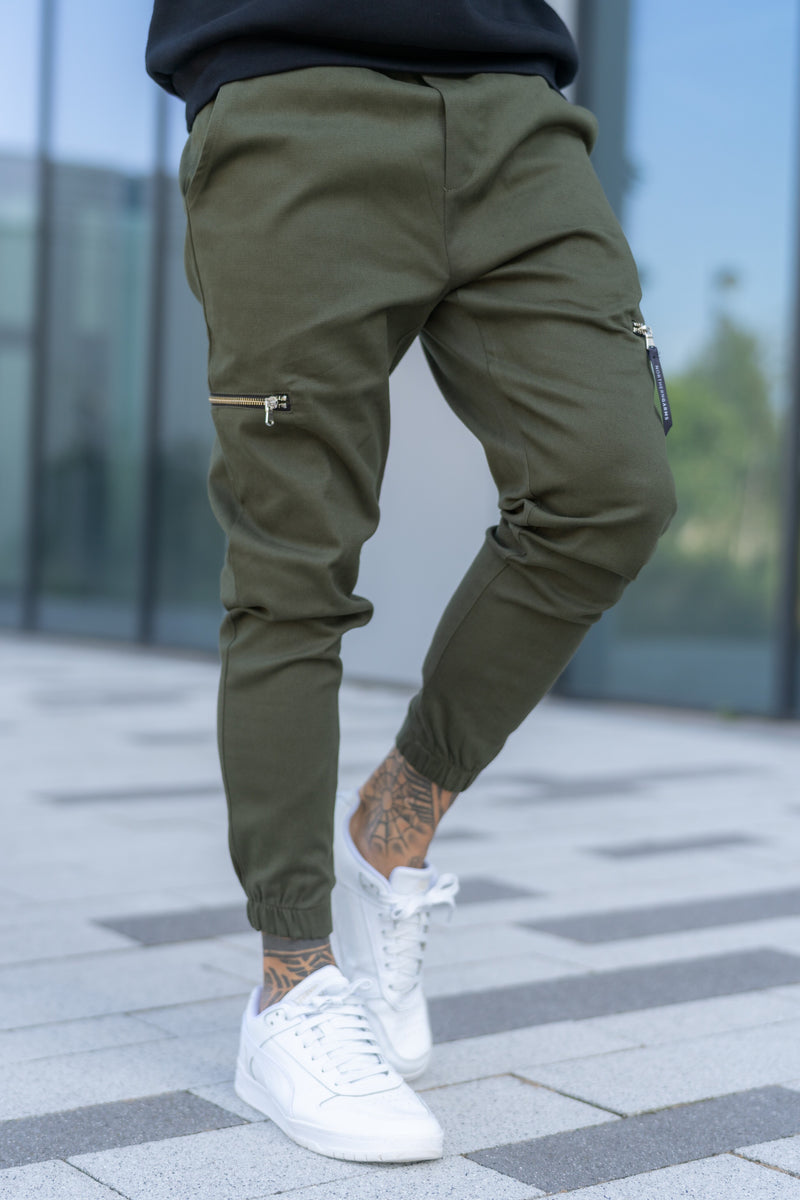 TALON CARGO TROUSERS - KHAKI