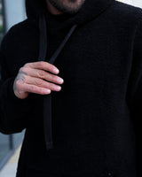 ORTIZ SHERPA HOODIE - BLACK