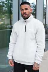 BASSETT SHERPA SWEATER - ICE