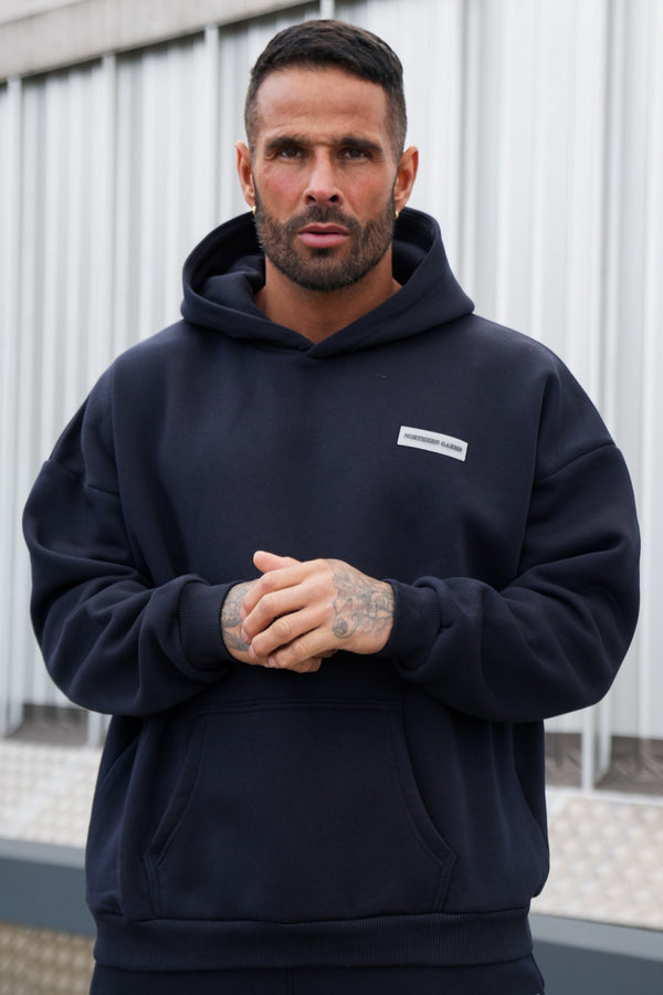 SHOREDITCH HOODIE - NAVY