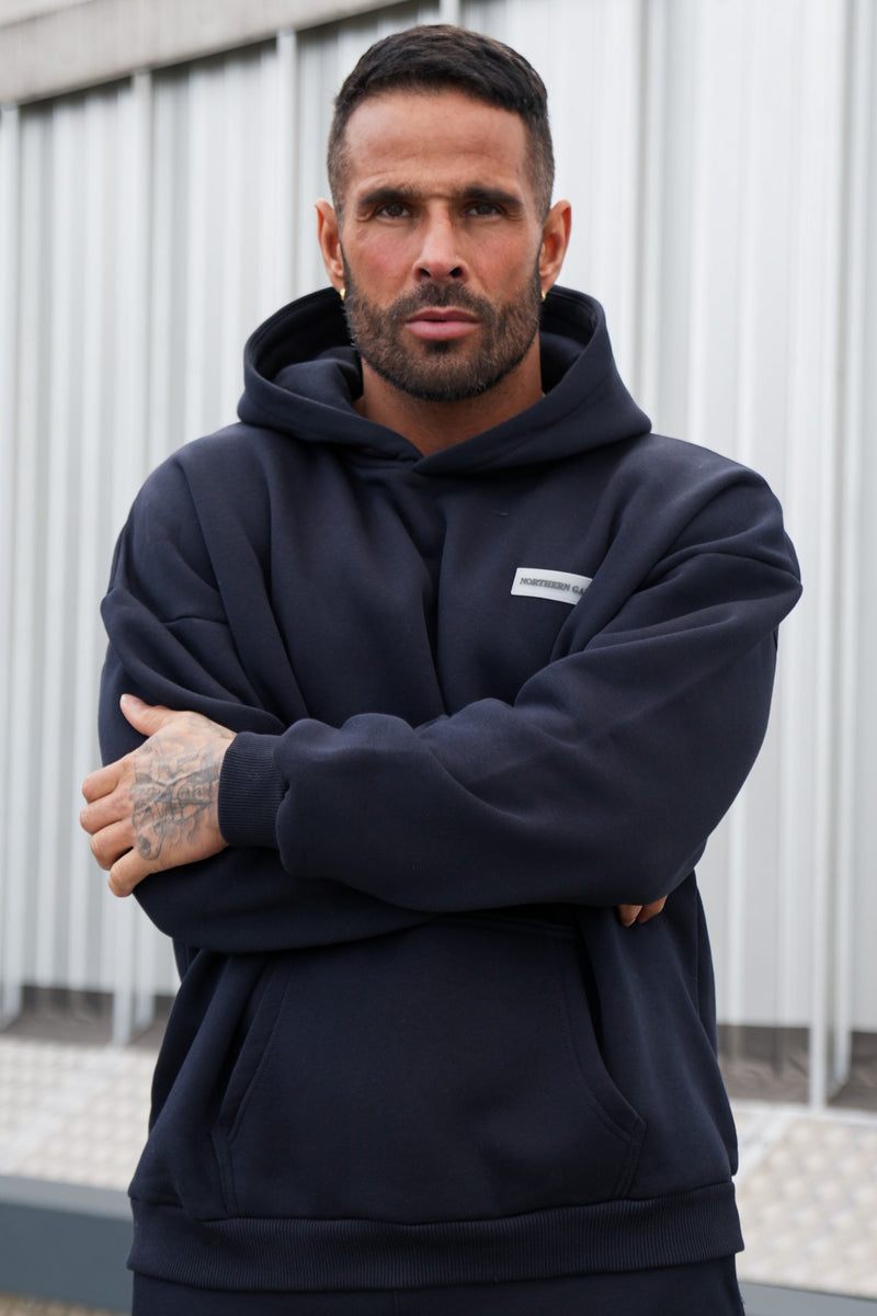 SHOREDITCH HOODIE - NAVY