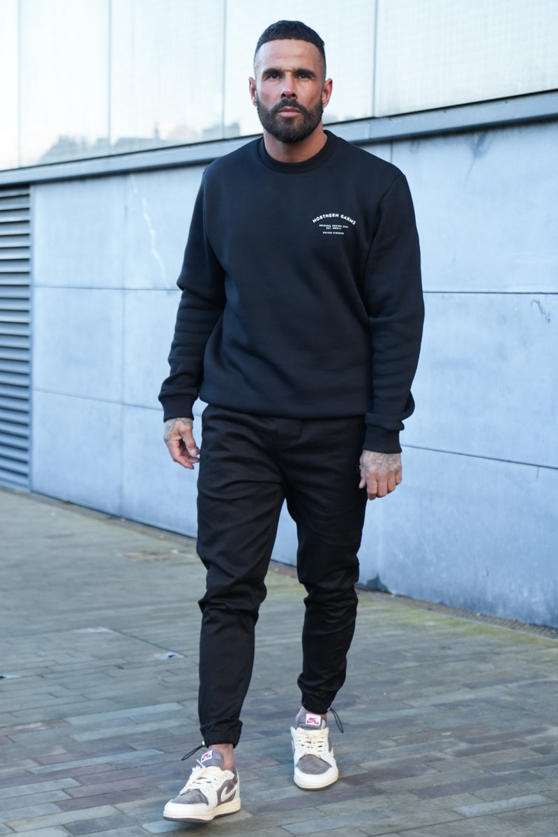 HANBURY TROUSERS - BLACK