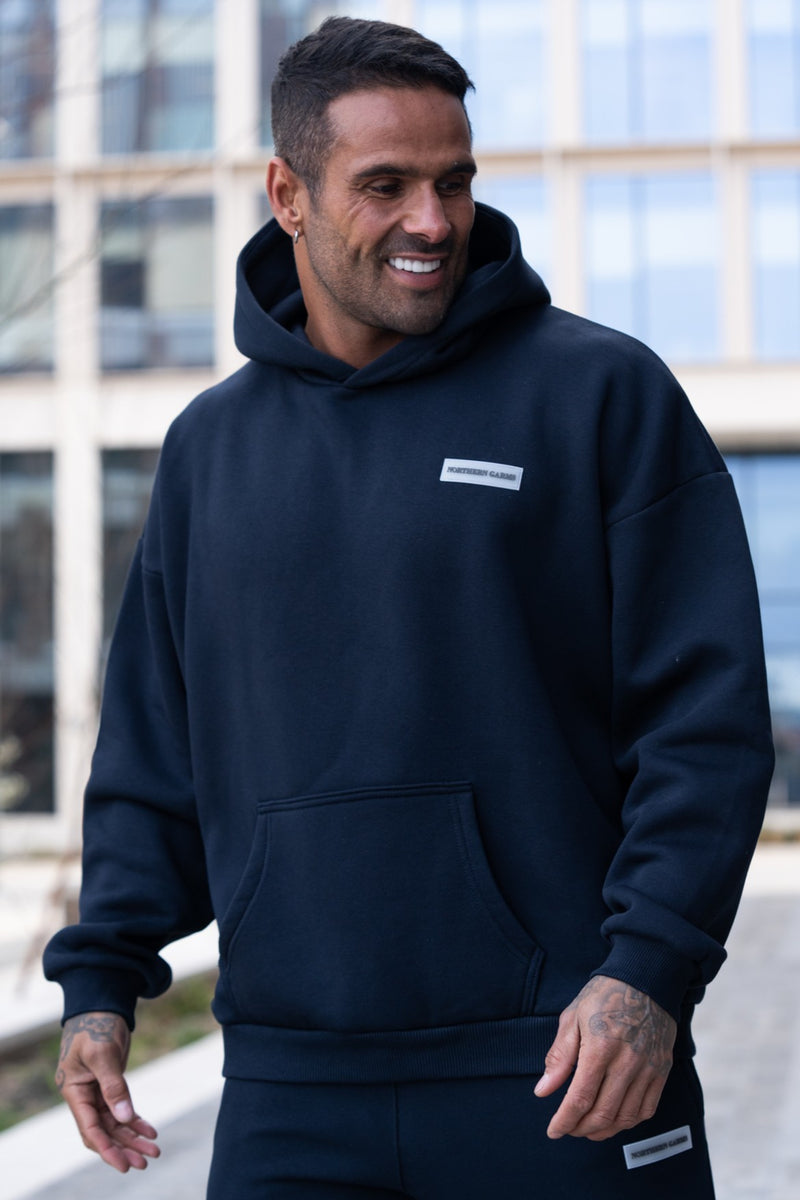 SHOREDITCH HOODIE - NAVY