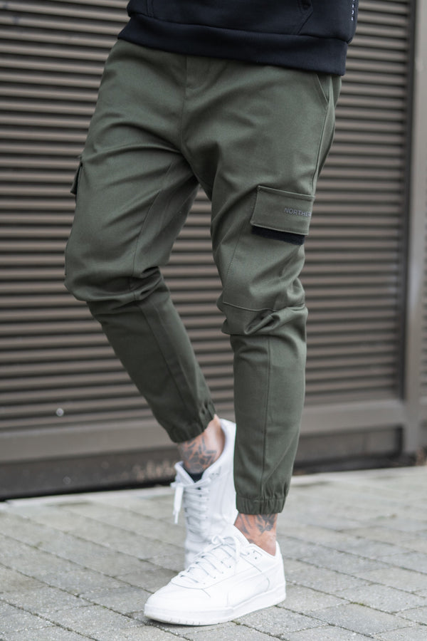 ALKEN CARGO TROUSERS - KHAKI